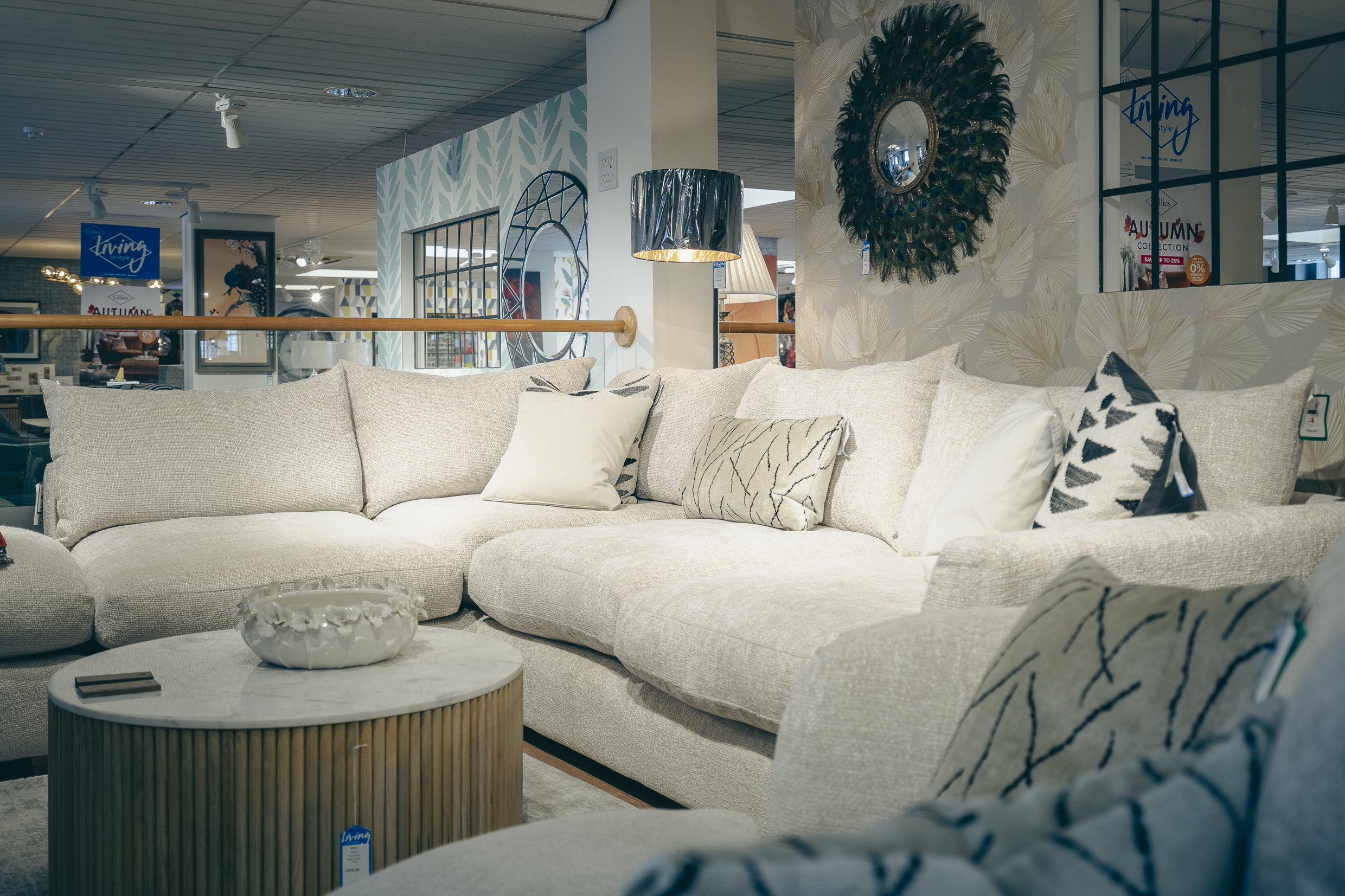 Finding the perfect sofa…with help from Gillies