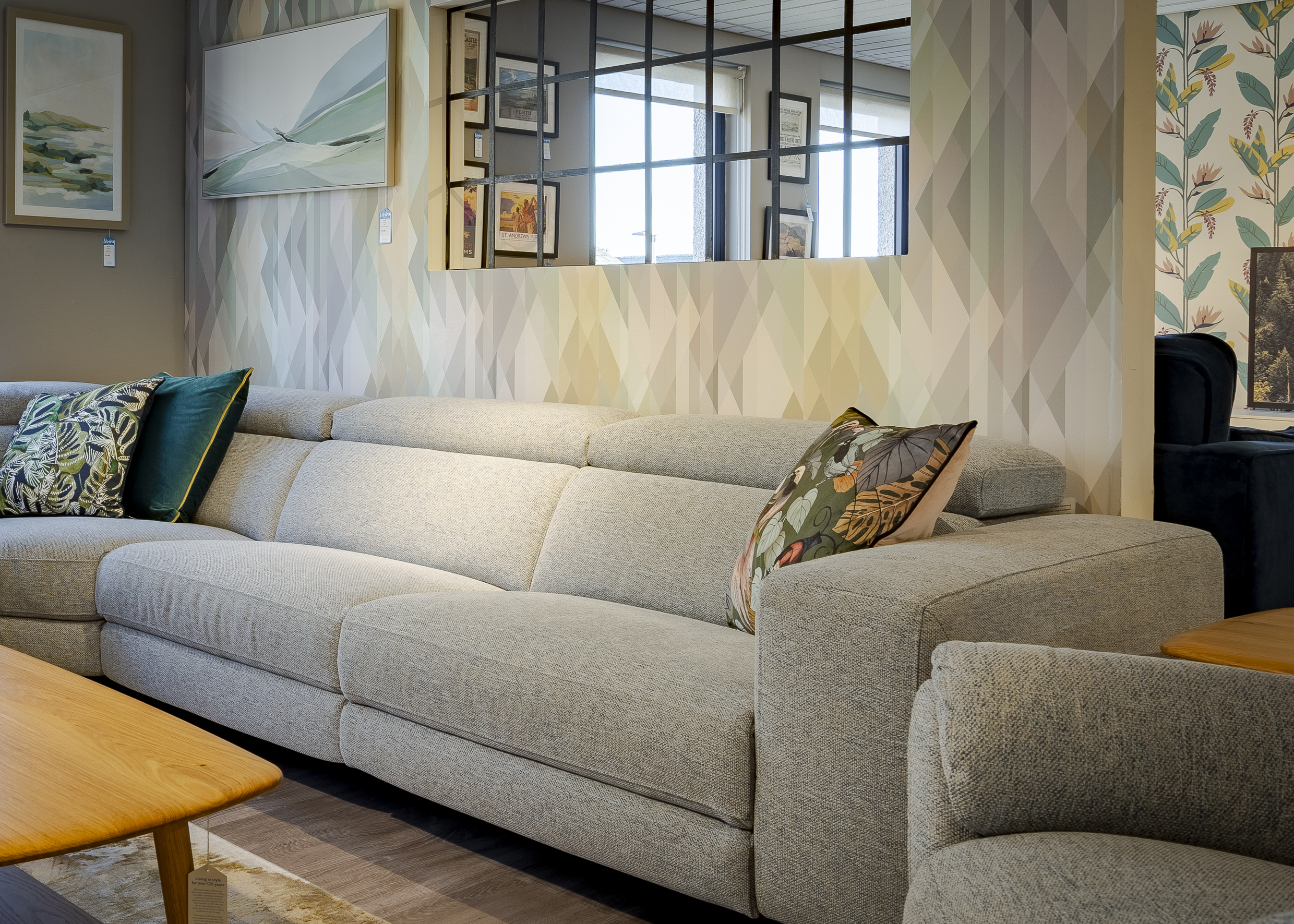 Finding the perfect sofa…with help from Gillies